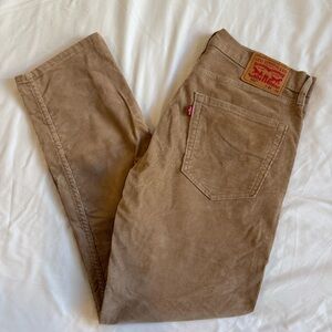 Levi’s 502 Corduroy Pants Tan